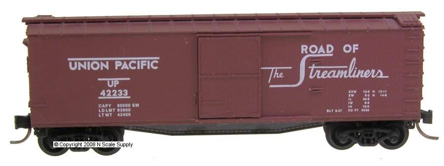 Union Pacific - Box, Standard - Micro-Trains 39010